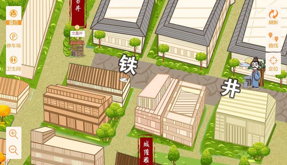 山亭智慧景区：手绘地图与语音导览的完美融合